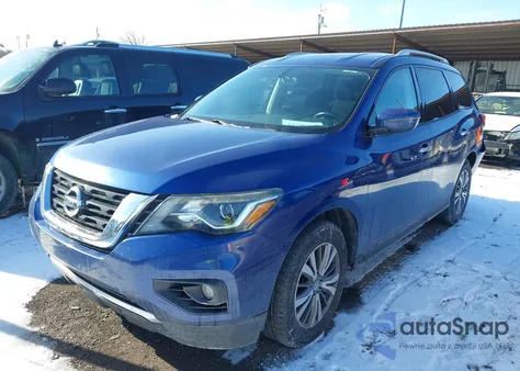 2017 Nissan Pathfinder Platinum z USA, uszkodzony, nr VIN 005N1DR2MN0HC6746